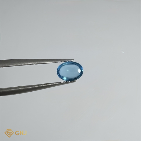 Đá Topaz Xanh Tự Nhiên 1.1ct — 5.1x3.2mm - GNJ