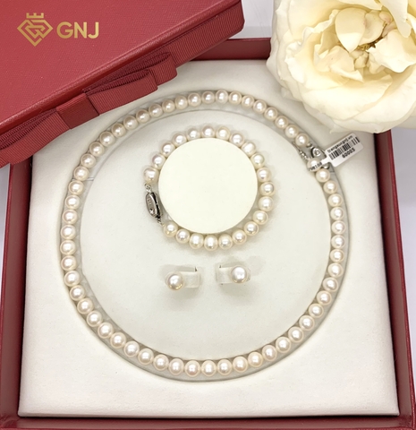 SET Ngọc trai nước ngọt trắng
