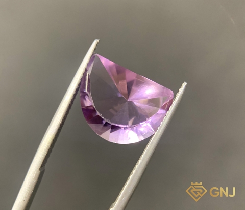 Amethyst Tự Nhiên Tím Nhạt 6.2ct - Facet - GNJ
