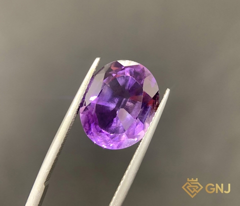 Đá Amethyst Tự Nhiên 7.55ct — Facet - GNJ
