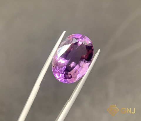 Đá Amethyst Tự Nhiên 13.60ct — Facet - GNJ