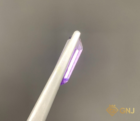 Amethyst Tự Nhiên Tím Nhạt 1.1ct - Facet - GNJ
