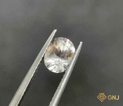 Đá Topaz Tự Nhiên Trắng 1.25ct - GNJ