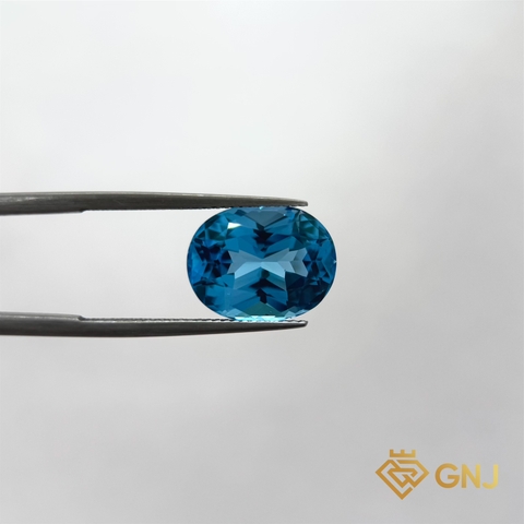 Đá Topaz Xanh Tự Nhiên Xanh Dương 9.6ct - GNJ