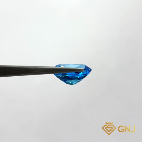 Đá Topaz Xanh Tự Nhiên Xanh Dương 8.5ct - GNJ