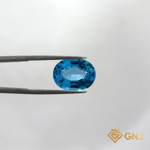 Đá Topaz Xanh Tự Nhiên Xanh Dương 10.15ct - GNJ