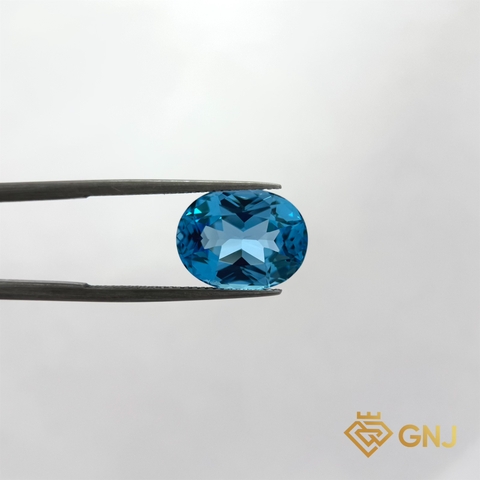 Đá Topaz Xanh Tự Nhiên Xanh Dương 8.9ct - GNJ