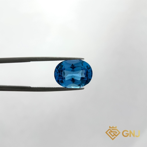 Đá Topaz Xanh Tự Nhiên Xanh Dương 10.65ct - GNJ