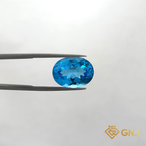 Đá Topaz Xanh Tự Nhiên Xanh Dương 13.25ct - GNJ