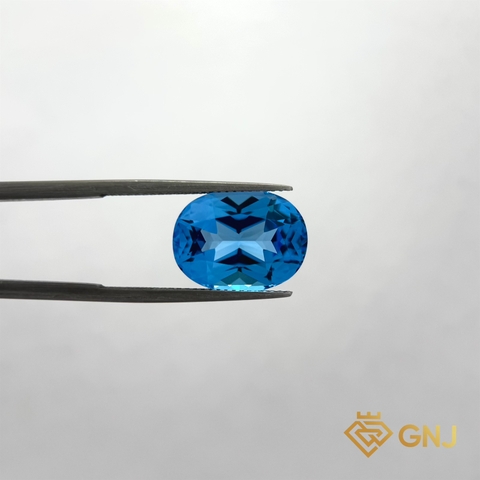 Đá Topaz Xanh Tự Nhiên 10.55ct - GNJ