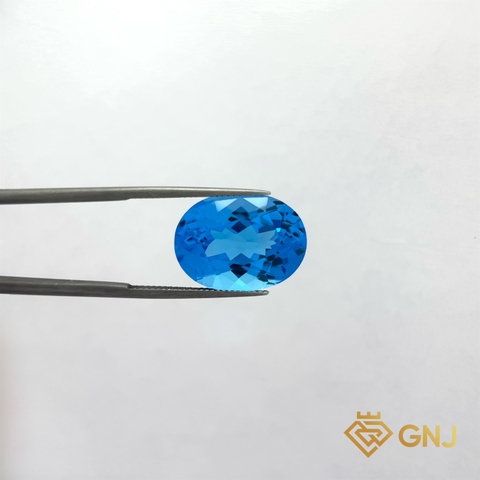 Đá Topaz Xanh Tự Nhiên Xanh Dương 23ct - GNJ