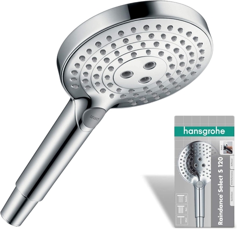 Bát sen cầm tay Hansgrohe Raindance Select S 120 3jet  26530000