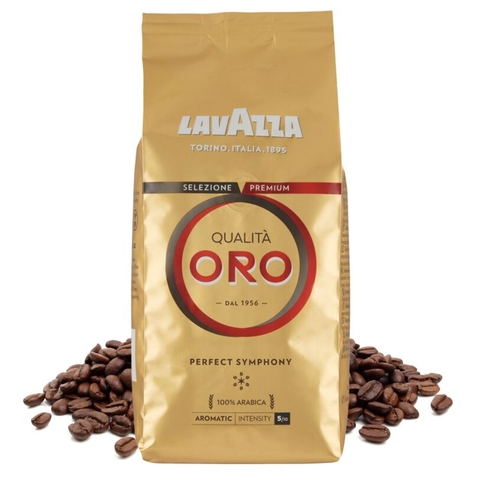 Cà phê hạt đã rang Lavazza Oro Qualita 500g