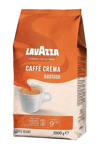 Cà phê hạt đã rang Lavazza Crema Gustoso 1000g