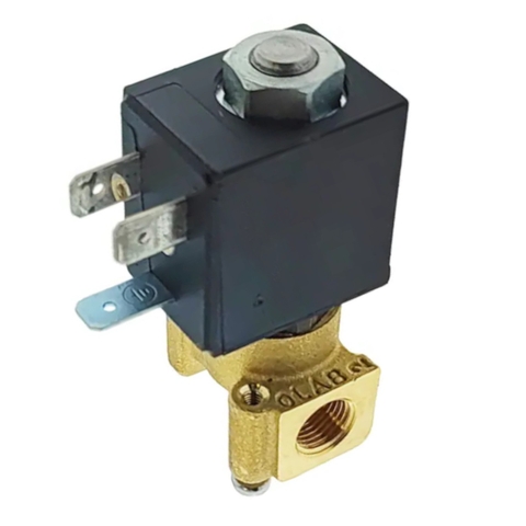 2-Way Electric Solenoid Valve 1/8" BSPF - 1/8" BSPF - 230/240V - 9VA - OLAB 09000