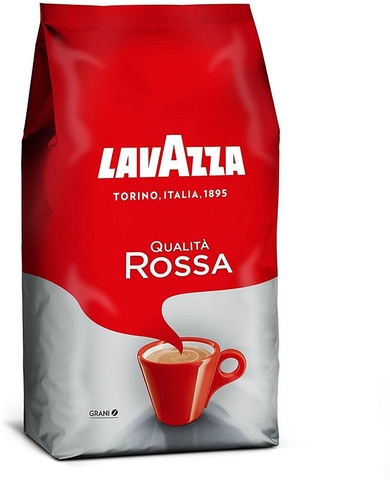 Cà phê hạt đã rang Lavazza Qualita Rossa 1000g