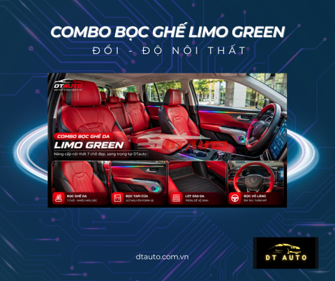Combo Bọc Ghế Da Vinfast Limo Green Đẹp, Sang Trọng | TP HCM
