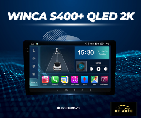 Màn Hình DVD Android Winca S400+ QLED 2K