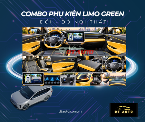 Rổ Giá Phụ Kiện Vinfast Limo Green – Combo Nâng Cấp Cho Dòng Xe Điện MPV 7 Chỗ