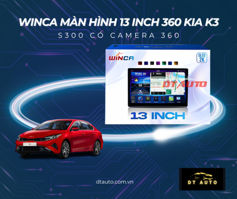 Màn Hình Android 13 Inch Cho Kia K3 Winca Chính Hãng Đại Lý Uy Tín TP HCM