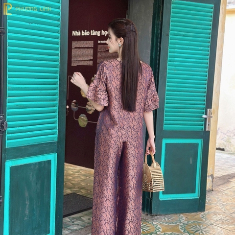 BỘ ĐỒ LỤA TƠ TẰM PHỤC LINH