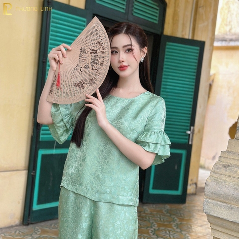 BỘ ĐỒ LỤA TƠ TẰM PHỤC LINH