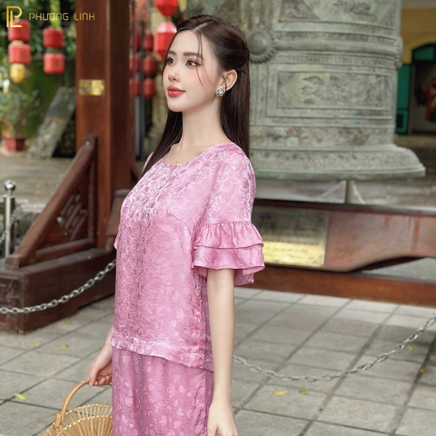 BỘ ĐỒ LỤA TƠ TẰM PHỤC LINH