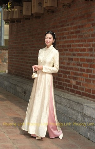 ÁO DÀI LỤA TƠ TẰM HÀ ĐÔNG CẨM GIAO