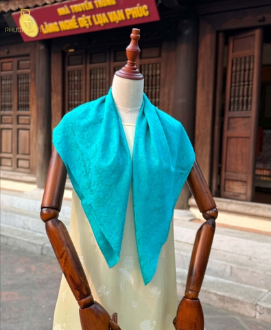 KHĂN LỤA VÂN CỔ TRUYỀN 100% - HÀ ĐÔNG VẠN PHÚC