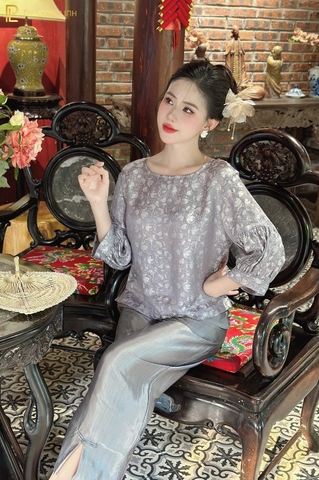 ÁO LỤA TẦM PHƯƠNG - GHI