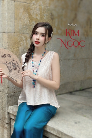 ÁO LỤA KIM NGỌC - HỒNG NUDE