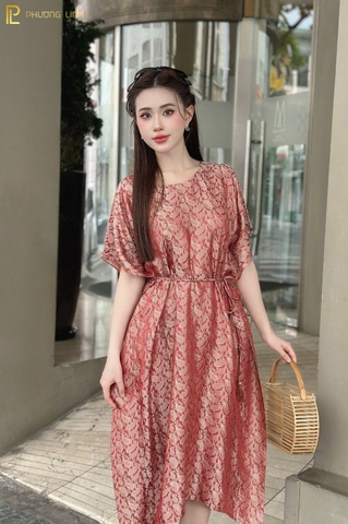 ĐẦM LỤA LĂNG VÂN - NÂU HỒNG