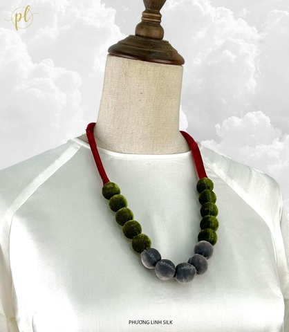 VÒNG NHUNG BUỘC DÂY PHỐI THỜI TRANG