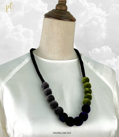 VÒNG NHUNG BUỘC DÂY PHỐI THỜI TRANG