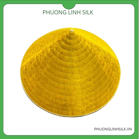 NÓN LÀNG CHUÔNG BỌC LỤA TƠ TẰM KỸ THUẬT VẠN PHÚC