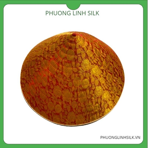 NÓN LÀNG CHUÔNG BỌC LỤA TƠ TẰM KỸ THUẬT VẠN PHÚC