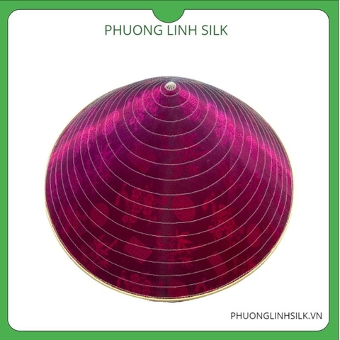 NÓN LỤA TƠ TẰM 04