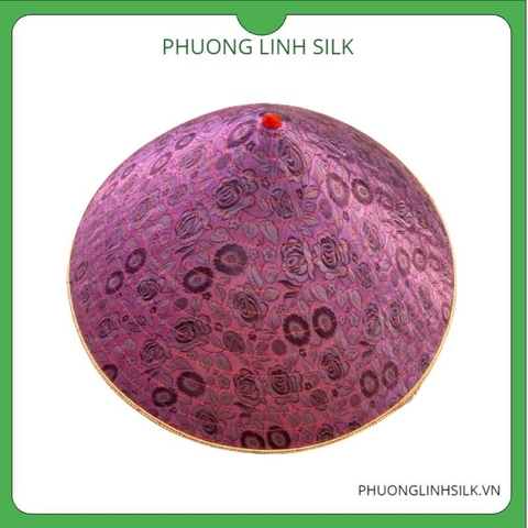 NÓN LỤA TƠ TẰM 09