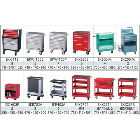 Xe đựng dụng cụ KTC SKX3805