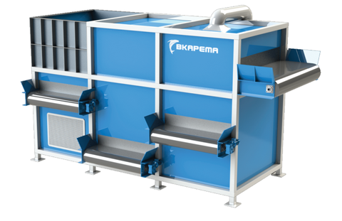 Máy tuyển trọng lực 4 thành phần