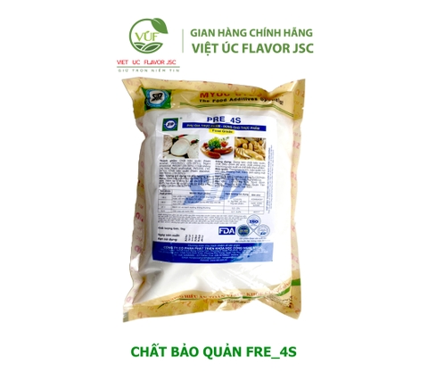 CHẤT BẢO QUẢN FRE_4S Dùng làm chất bảo quản, chất điều chỉnh độ Acid, chất chống Oxy hóa trong sản xuất, chế biến thực phẩm