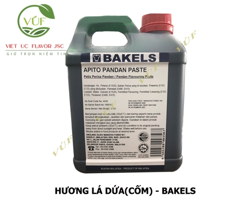 Hương Lá Dứa (Cốm) BAKELS