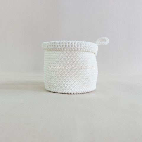 Giỏ sợi tròn (Có quai móc)
