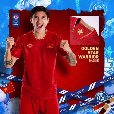 Áo Thi Đấu Đội Tuyển Việt Nam 2023 Đỏ | Grand Sport Việt Nam