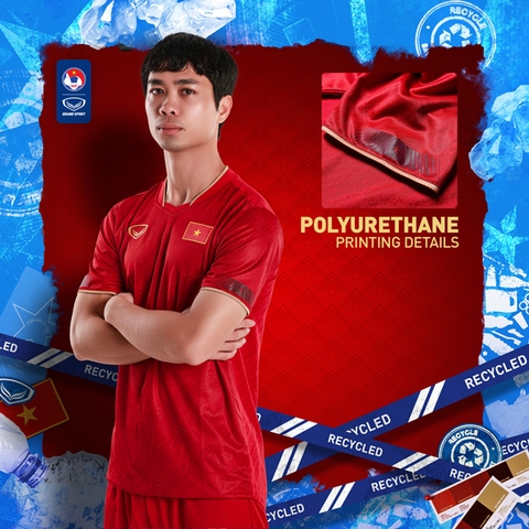 Áo Thi Đấu Đội Tuyển Việt Nam 2023 Đỏ | Grand Sport Việt Nam
