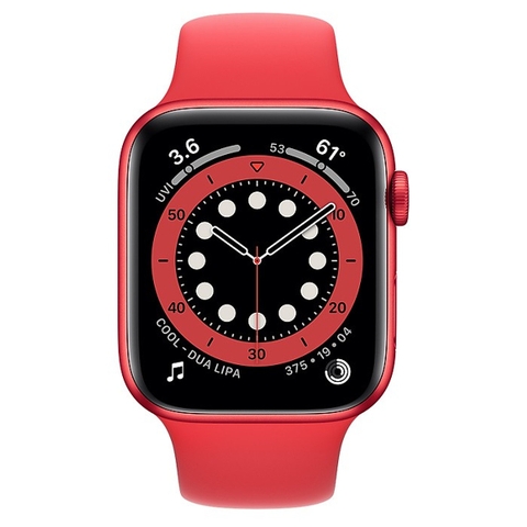 Apple Watch S6 40mm viền nhôm dây cao su (Product RED)