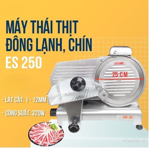 Máy Cắt Thịt Chín, Đông Lạnh MSD/ES-250 - Sunling
