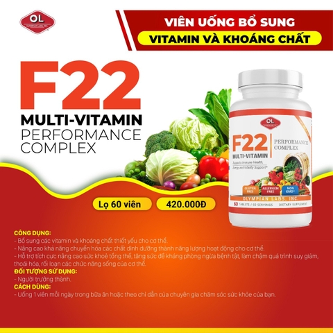 F22 Multi Vitamin 60V