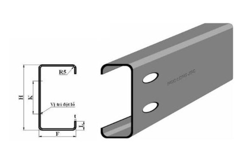 Xà gồ nhà xưởng đục lỗ theo bản vẽ mua ở đâu giá tốt nhất?