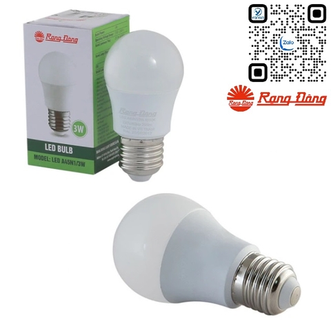 Bóng led bulb 5W Rạng Đông A55N4/5W E27 3000K 6500K